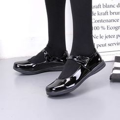 Comic Closet - Velcro Mary Jane Flats Comic Closet - Velcro Mary Jane Flats
