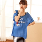 ZOO - Cut Away-Sleeve Print Top
