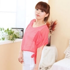 ZOO - Inset Tank Top Tie-Side Top