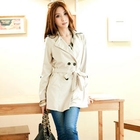 Tokyo Fashion - Tab-Sleeve Trench Coat