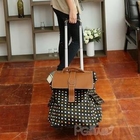 PG Beauty - Dotted Rolling Backpack