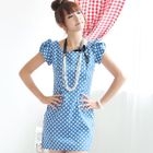 59 Seconds - Polka-Dot A-Line Dress