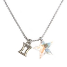 6thJune - 'Starry Gemini' - Zodiac Sign Necklace with Swarovski Sparkling Crystal Star
