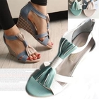 Marcella - T-Strap Wedge Sandals