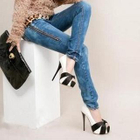Mancienne - Patent Knot-Front Platform Stilettos