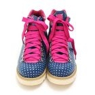kenzi w - Dotted Lace-Up High-Top Sneakers