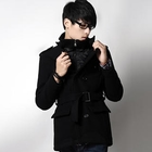MURATI - Double-Breasted Coat with Belt