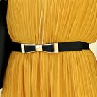 59th Street - Bow-Accent Elasticized Slim Belt