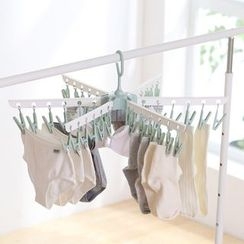 Lazy Corner - Foldable Laundry Clip Hanger Lazy Corner - Foldable Laundry Clip Hanger