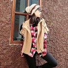 Ando Store - Short-Sleeve Hooded Drawstring Jacket