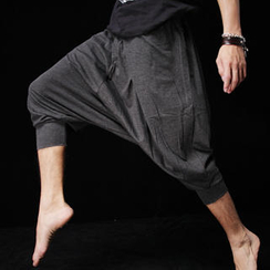 Alvicio - Drawstring Cropped Pants Alvicio - Drawstring Cropped Pants