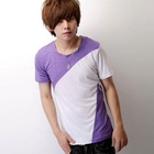 SeventyAge - Contrast-Trim Short Sleeve Tee