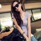PUFFY - Buttoned Short Sleeve Henley