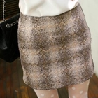 GUSET - Tweed Miniskirt