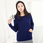 Stylewardrobe - Pocket Front Knit Top