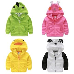 Seashells Kids - Kids Animal Hooded Zip Jacket Seashells Kids - Kids Animal Hooded Zip Jacket