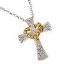 Samudra Raccolta - Heart Cross Pendant