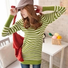 Tokyo Fashion - Striped Long Knit Top