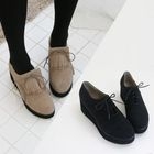 LORIKEET - Detachable Fringe-Trim Oxford Pumps
