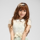 MISSTHEA - Chiffon Collar Lace Top
