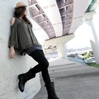 PUFFY - Inset Skirt Leggings