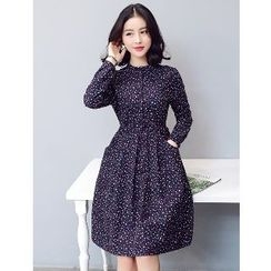 Romantica - 长袖印花连衣裙 Romantica - 长袖印花连衣裙