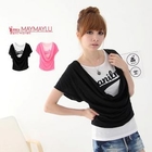 Maymaylu Dreams - Set: Print Tank Top + Draped Front Top
