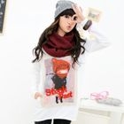 59 Seconds - Girl Print Pullover