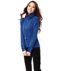 O.SA - Ruched-Sleeve Sequined Top