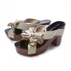 Moscova - Bow-Accent Wedge Sandals