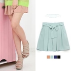 Soneed - Tie-Waist Skort