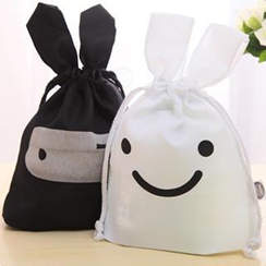Good Living - Rabbit Drawcord Pouch Good Living - Rabbit Drawcord Pouch