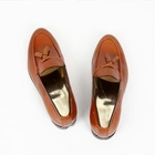 TOPGUYS - Genuine Leather Tasseled Loafers