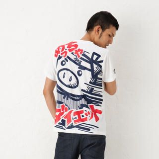 Short Sleeve Print T-Shirt- Extraordinary Diet Short Sleeve Print T-Shirt- Extraordinary Diet