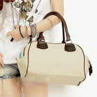 PG Beauty - Multi-Zip Canvas Bowler Bag