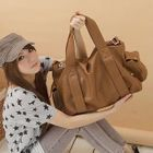 Smoothie - Faux-Leather Carryall Bag