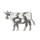 Briolette - Jeweled 'Cow' Brooch