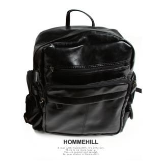 Faux-Leather Backpack Faux-Leather Backpack