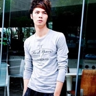 INTHING - Long Sleeve Scoop Neck Print Tee