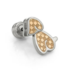Kenny & co. - Doggy Earring (IP rose Gold, Single)
