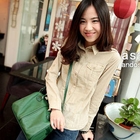 Ando Store - Tab-Sleeve Dual-Pocket Shirt