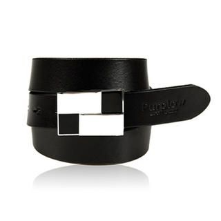 Block Squared Buckle Belt