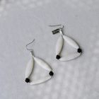 MyLittleThing - White Triangle Earrings