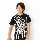 Buden Akindo - Short-Sleeve Print T-Shirt - Megaton Pig