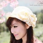 CatWorld - Corsage-Accent Fedora Hat