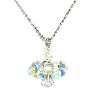 'My Little Angel' April Birthstone Necklace - Diamond 'My Little Angel' April Birthstone Necklace - Diamond