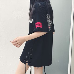 Princessy - Print Short-Sleeve T-Shirt Princessy - Print Short-Sleeve T-Shirt