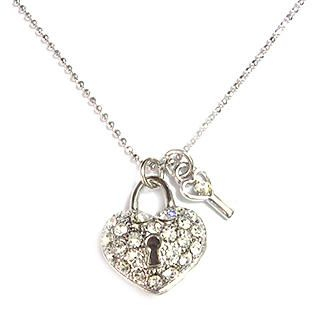 'My Heart Lock' CZ Necklace 'My Heart Lock' CZ Necklace