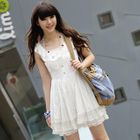 59 Seconds - Lace Collar Tea Dress