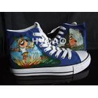 HVBAO - 'Droopy-Eyed Dog' High-Top Sneakers